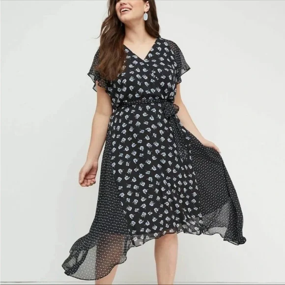 Lane Bryant | Dresses | Lane Bryant Black Floral Sharkbite Hem Chiffon Dress Plus Size 22 No Belt | Poshmark Lane Bryant | Dresses | Lane Bryant Black Floral Sharkbite Hem Chiffon Dress Plus Size 22 No Belt | Poshmark